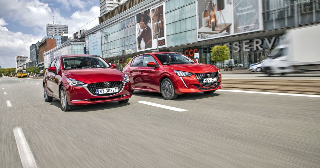 Mazda 2 1.5 Sky-G kontra Peugeot 208 1.2 PT 100