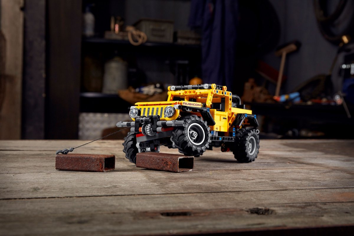 Pierwszy Jeep z klocków Lego Magazyn Auto