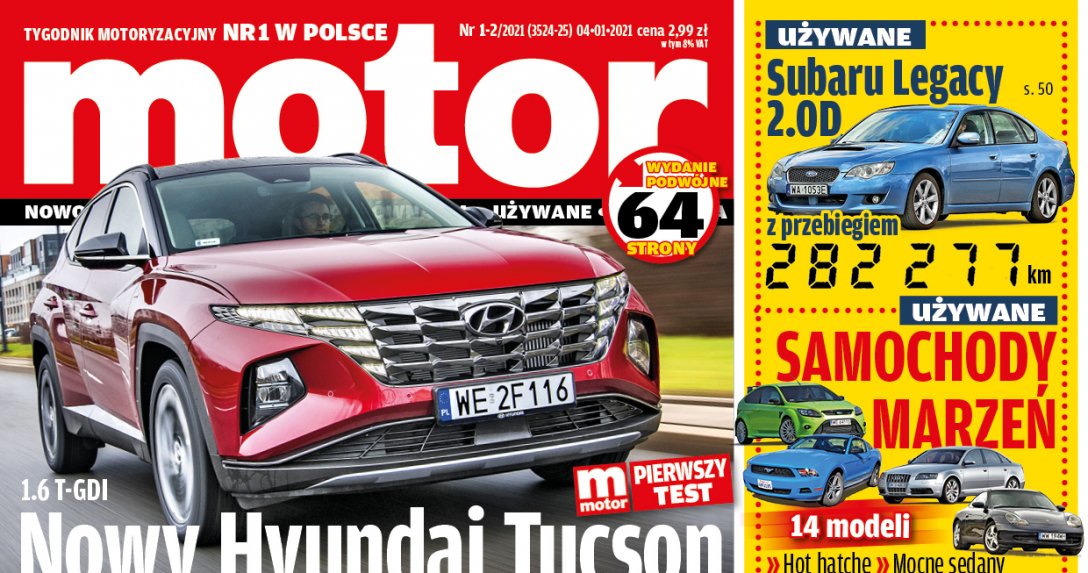 „Motor” 01-02/2021 – zapowiedź numeru