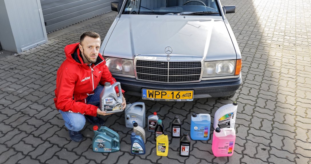 Jak dobrać płyny eksploatacyjne do starszych aut?