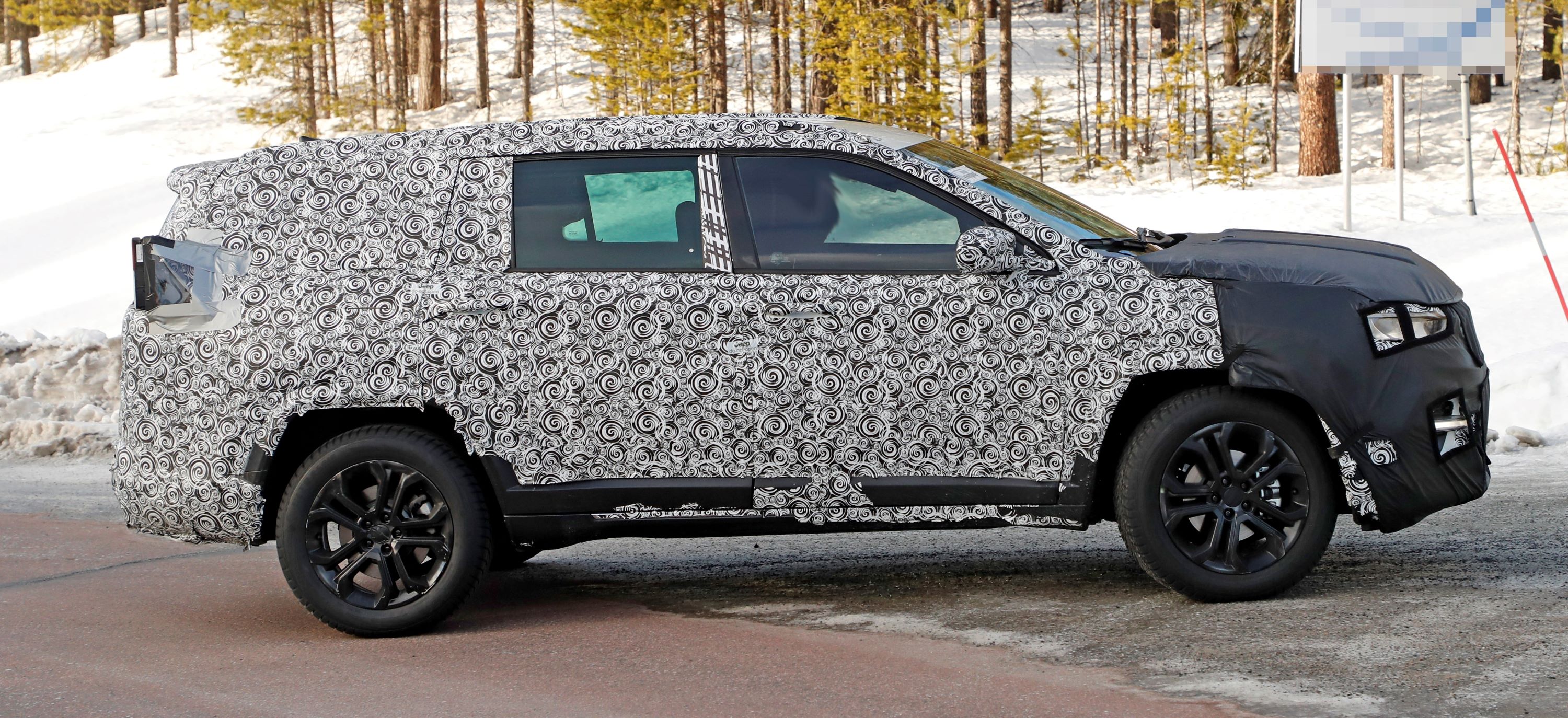 Jeep Compass based 7 seater 8