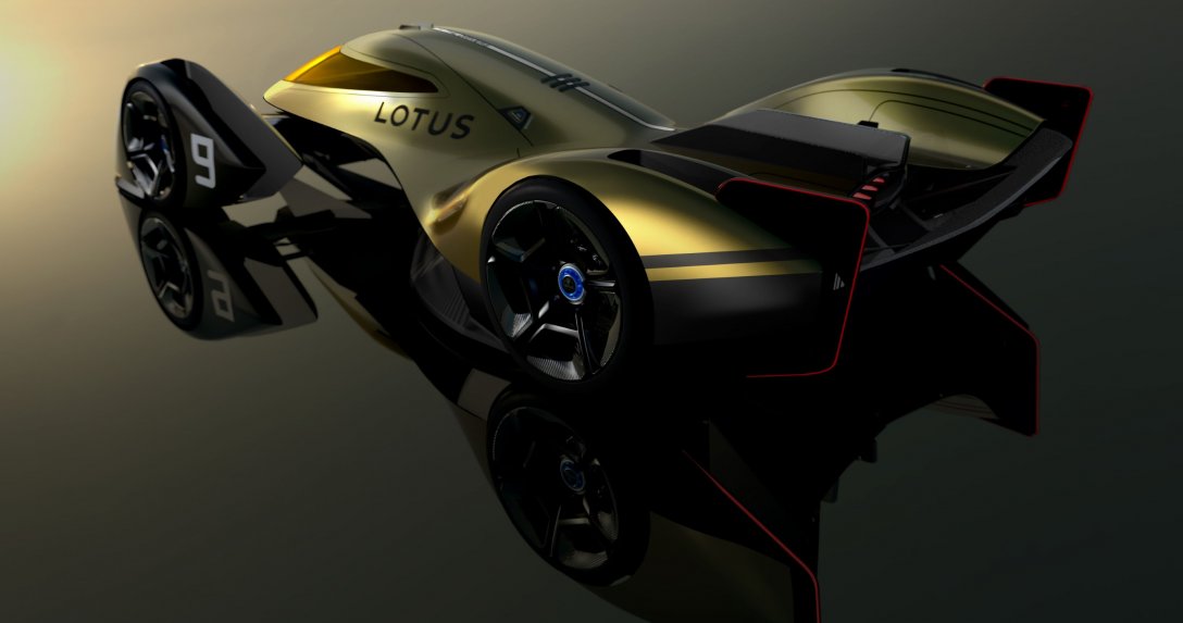 Bolid na 2030 r. – Lotus E-R9