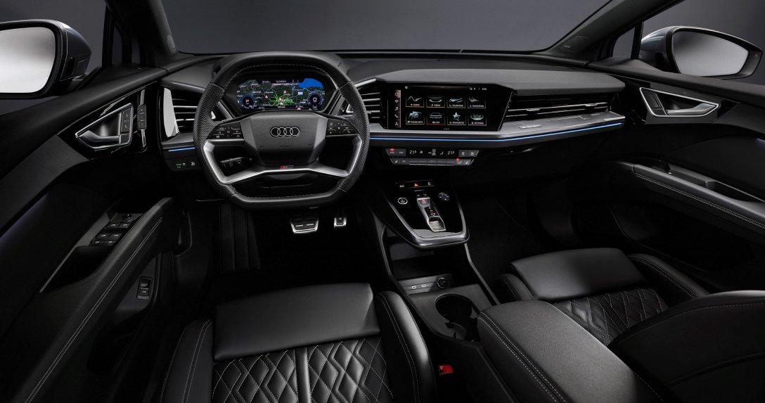 Pierwsze zdjęcia tablicy rozdzielczej – Audi Q4 e-tron