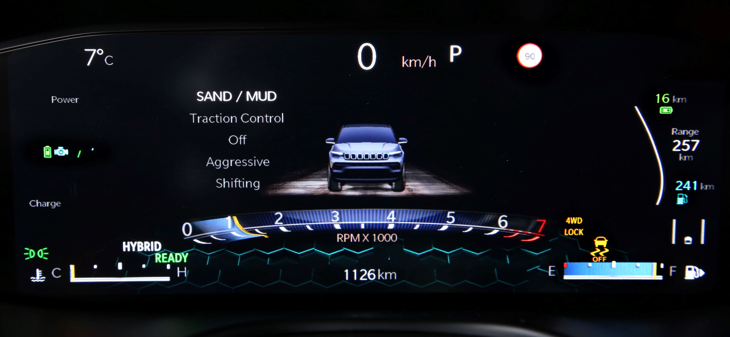 1. New Jeep® Compass_cluster