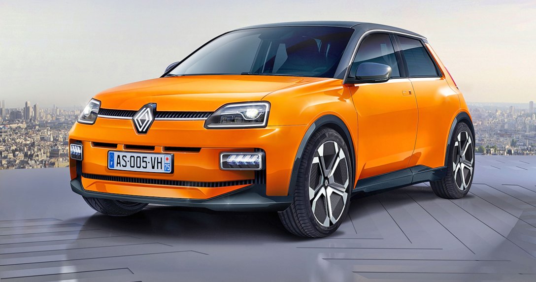 Ekskluzywna wizualizacja – najnowsze Renault 5