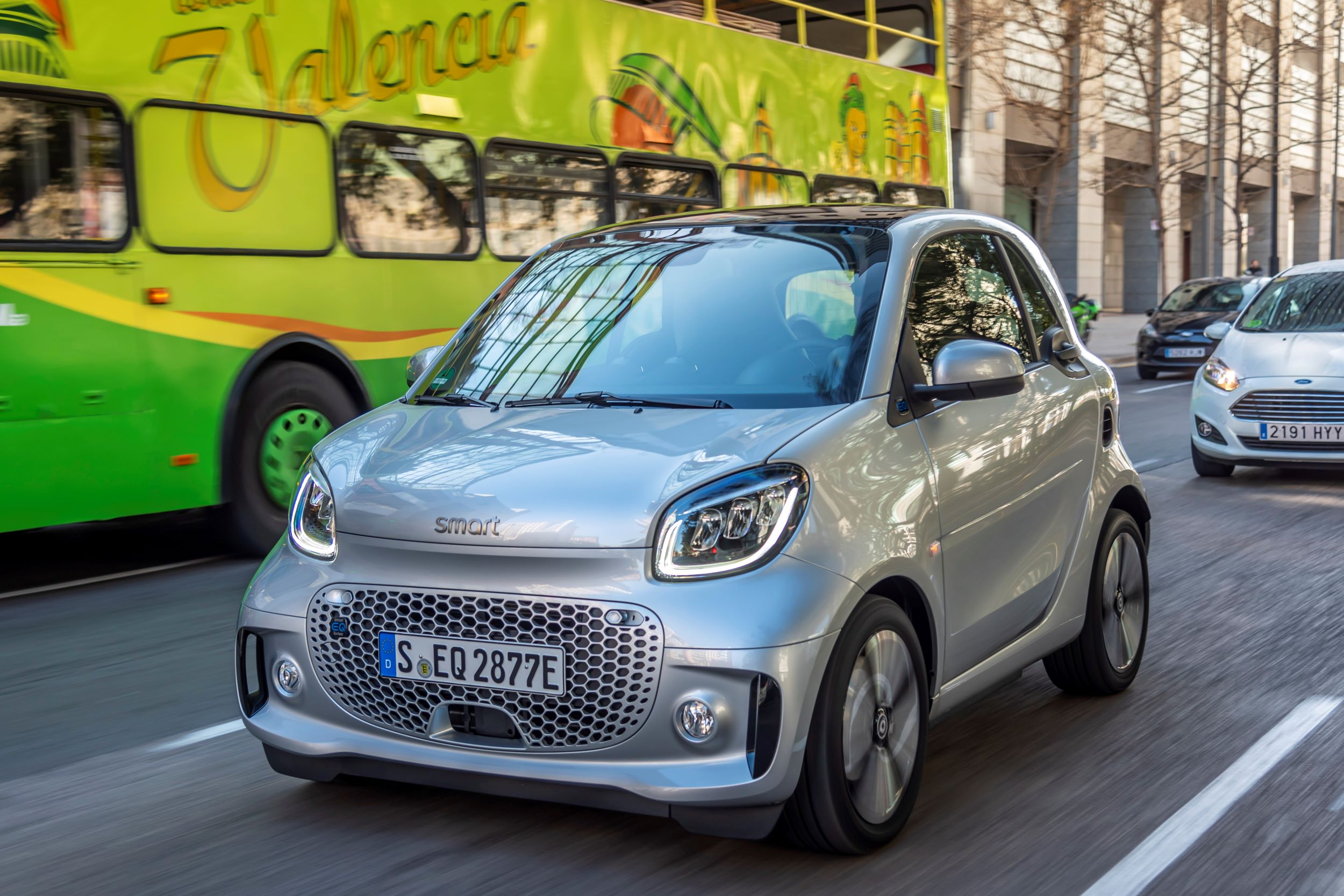 Smart ForTwo EQ przód jazda