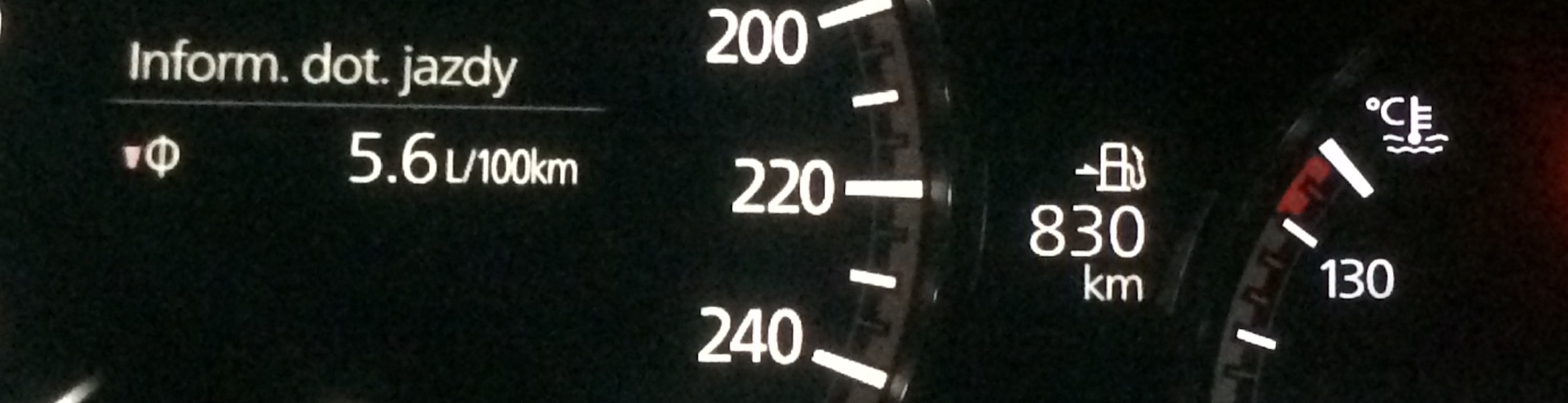 Wyświetlacz - zasięg