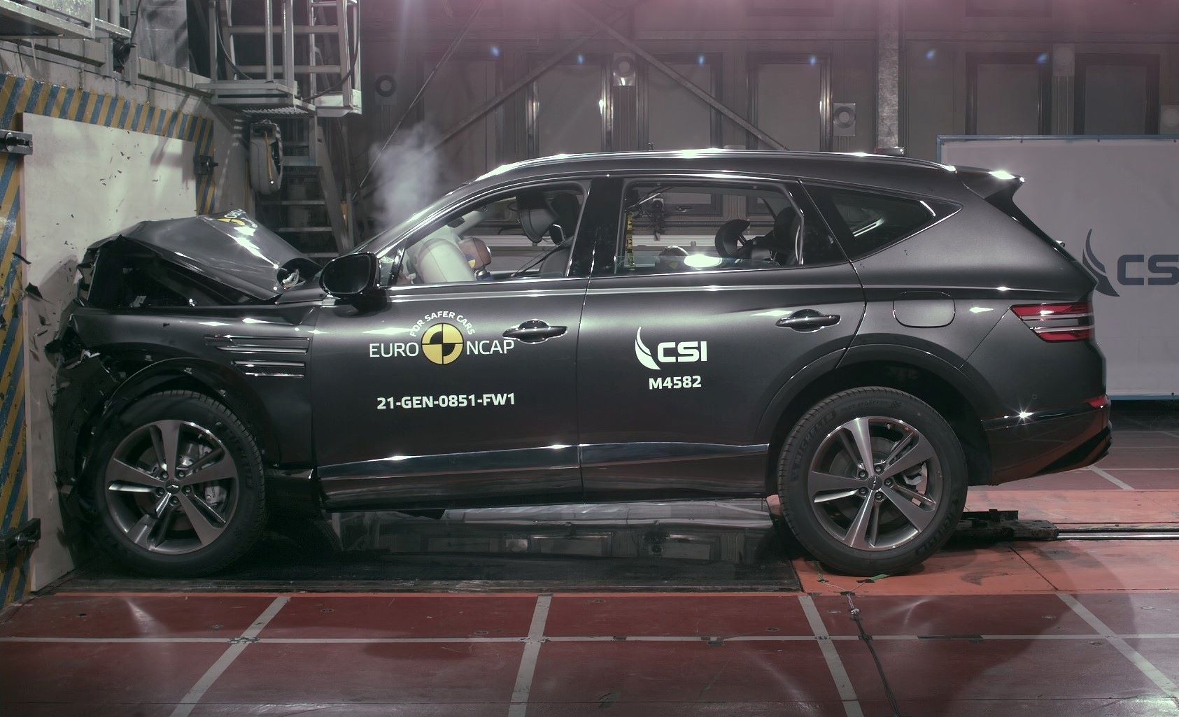 Genesis GV80 crash test przód