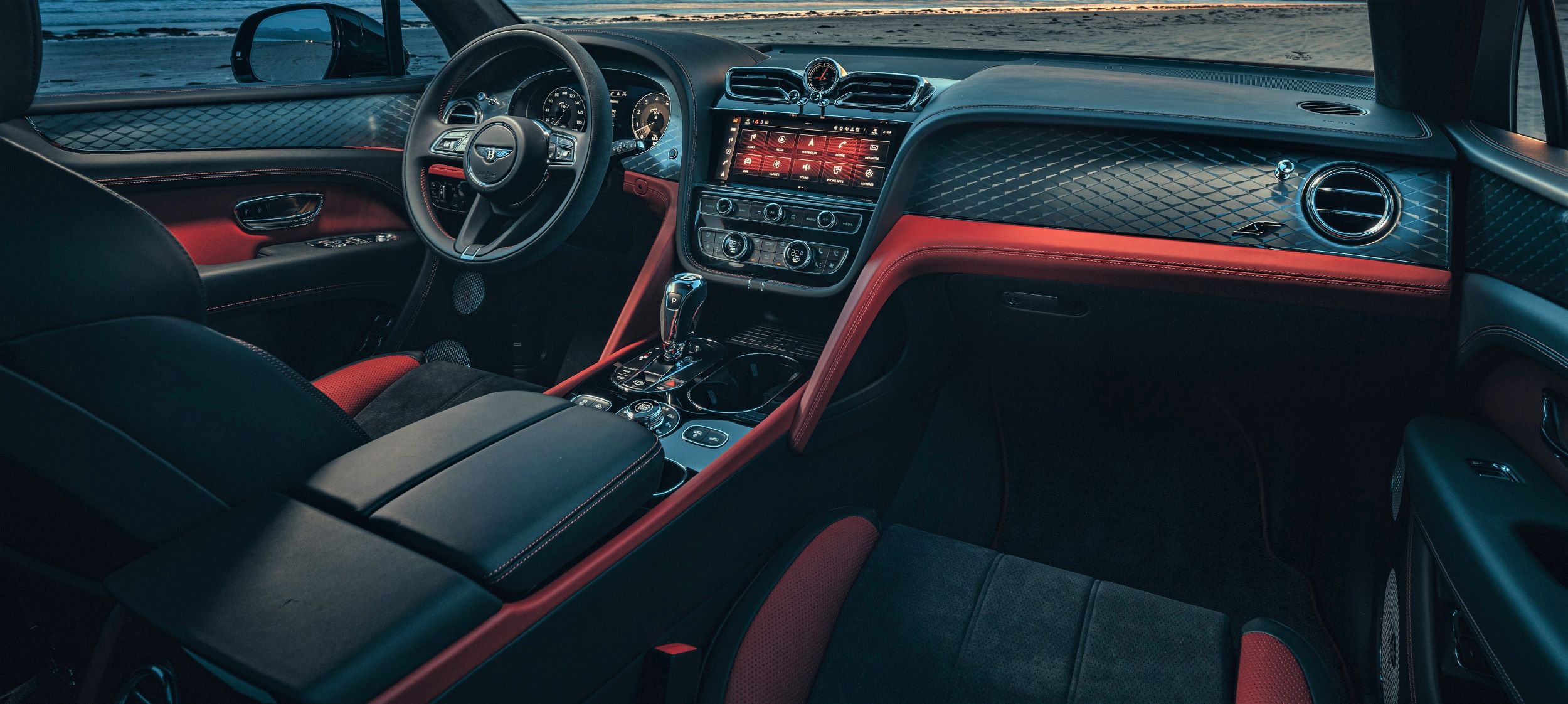 Bentley Bentayga S deska