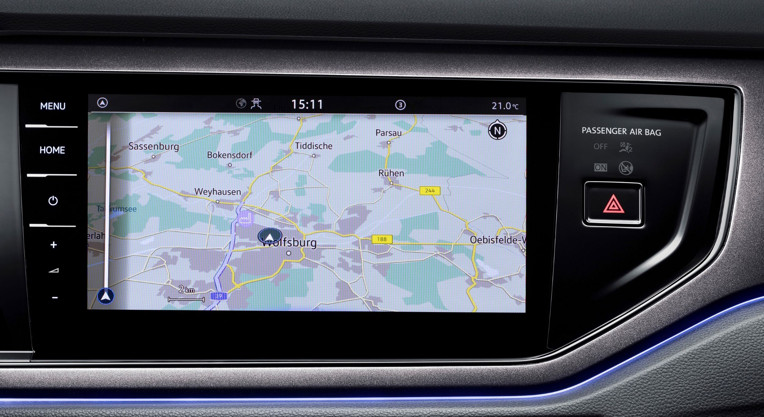 Volkswagen Polo nawigacja