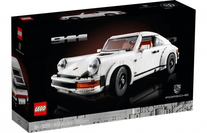 Porsche 911 z LEGO - opakowanie