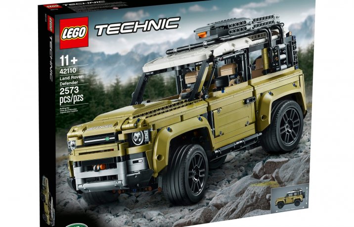 Land Rover Defender z LEGO - opakowanie