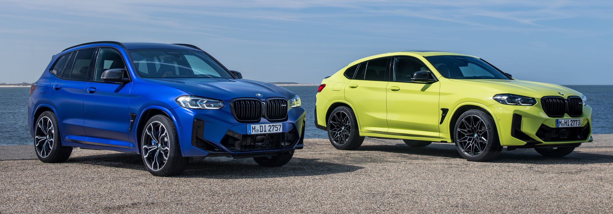 BMW X3, X4 M przód