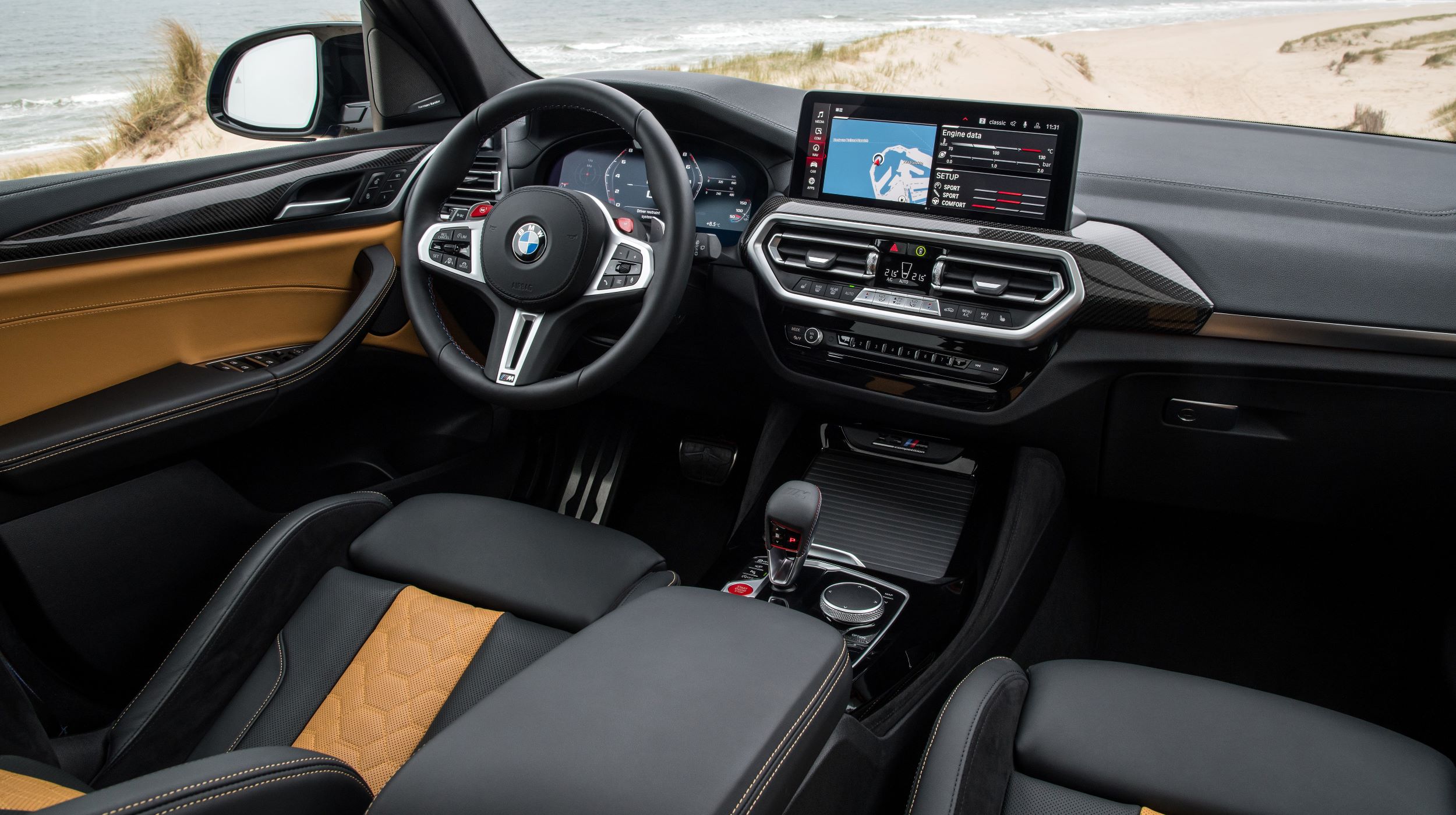 BMW X3, X4 M deska