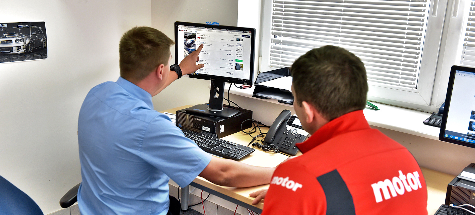 Oglądanie ogłoszeń na komputerze