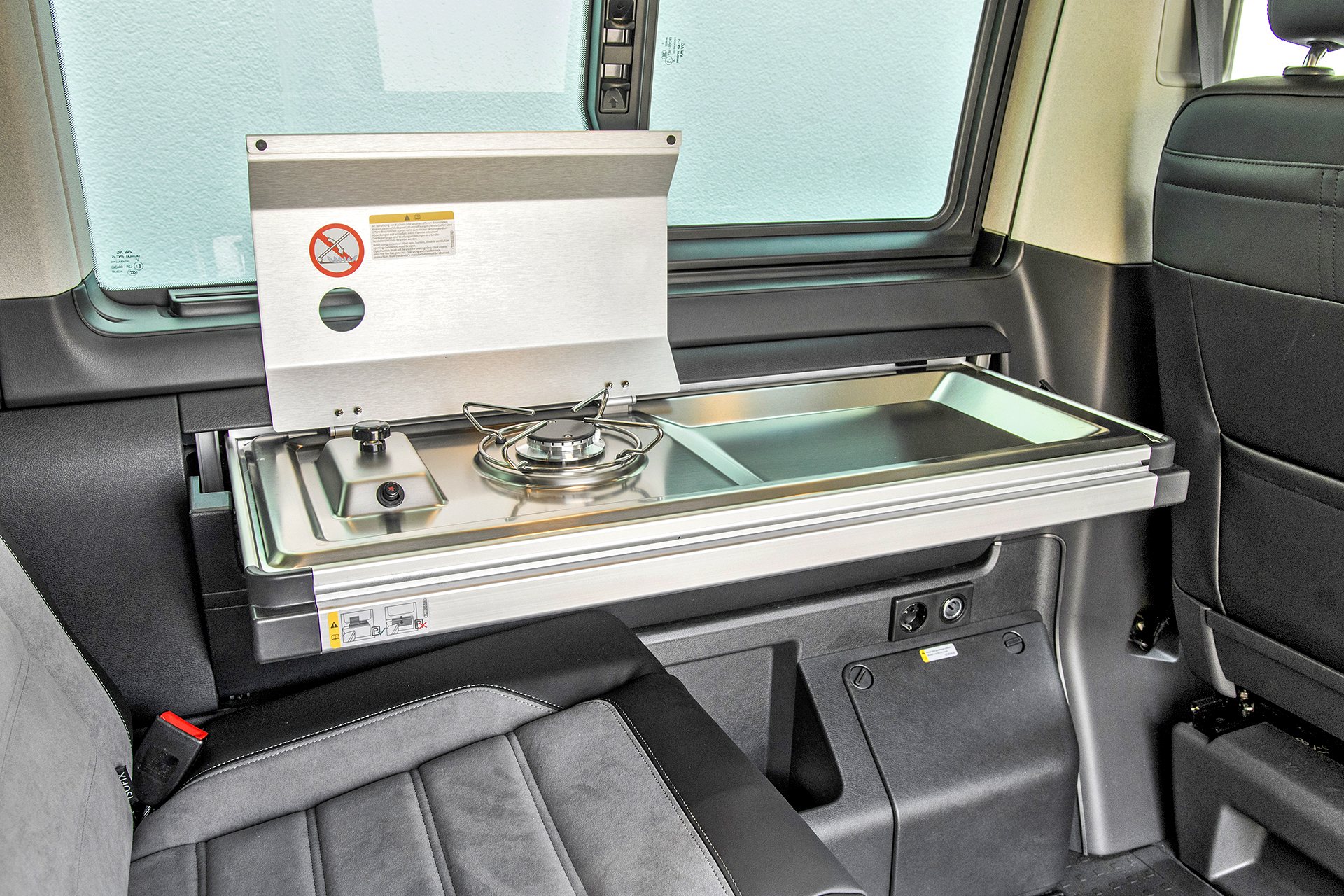 VW California 6.1 Beach Camper - kuchenka