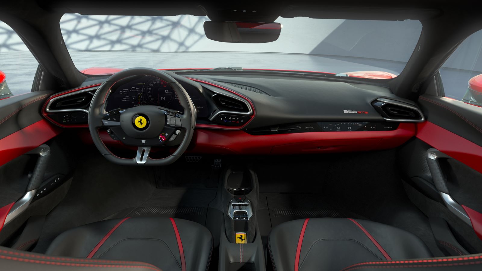 Ferrari 296 GTB – wnętrze
