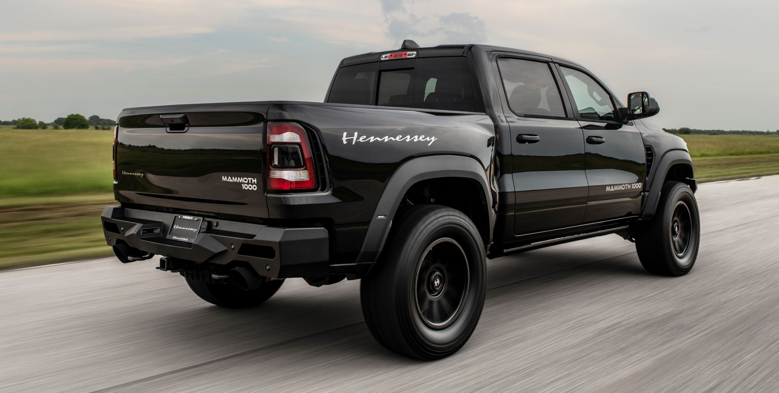 Hennessey Mammoth 1000 TRX tył ruch