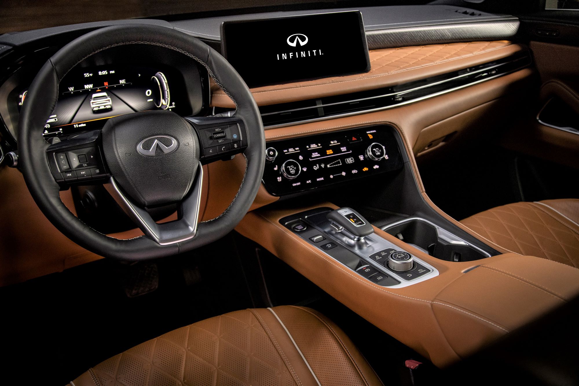 Infiniti QX60 deska