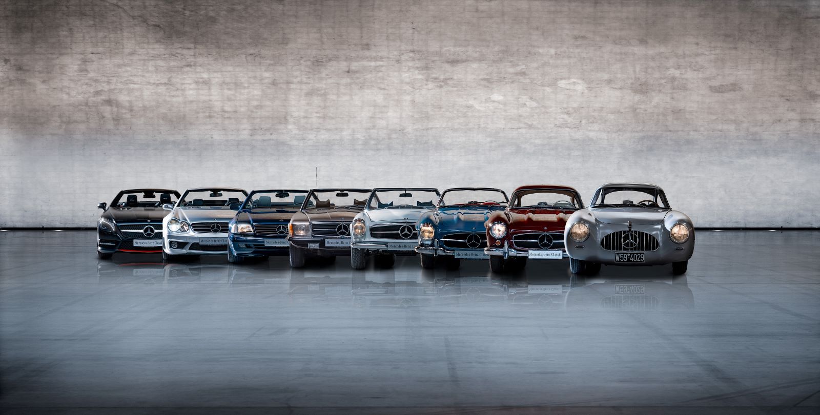 Mercedesy SL - historia, kolejne generacje