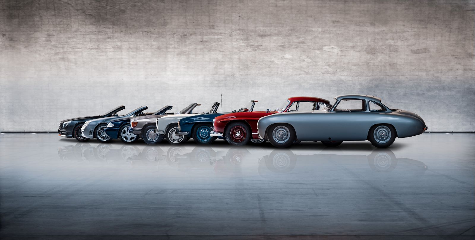 Mercedesy SL - historia, kolejne generacje