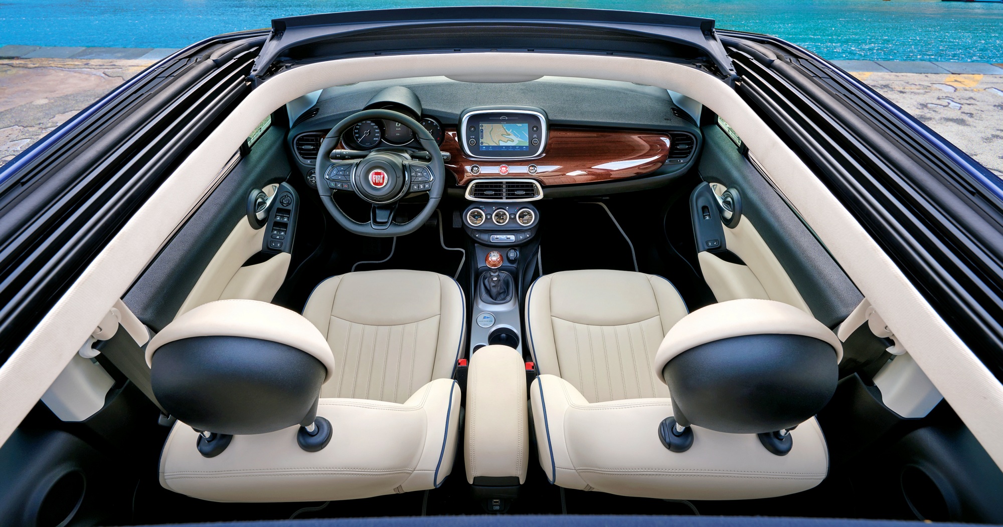 Fiat 500X Yachting dach