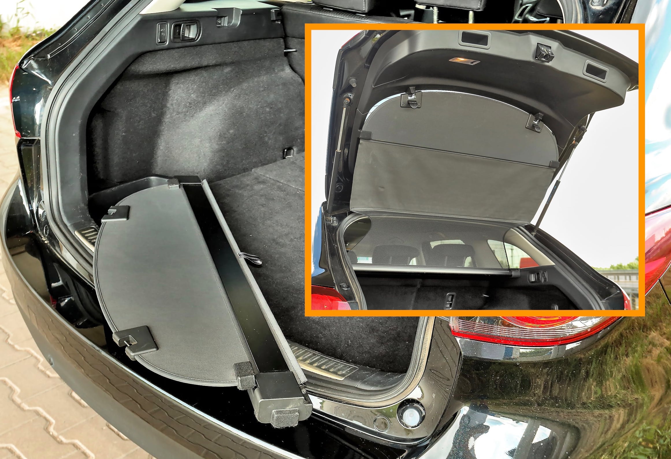 Mazda 6 III 2.2 SkyActiv-D – bagażnik ze zdemontowaną roletą