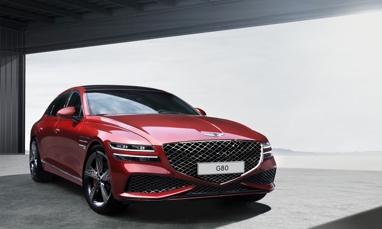 Genesis G80 Sport - przód