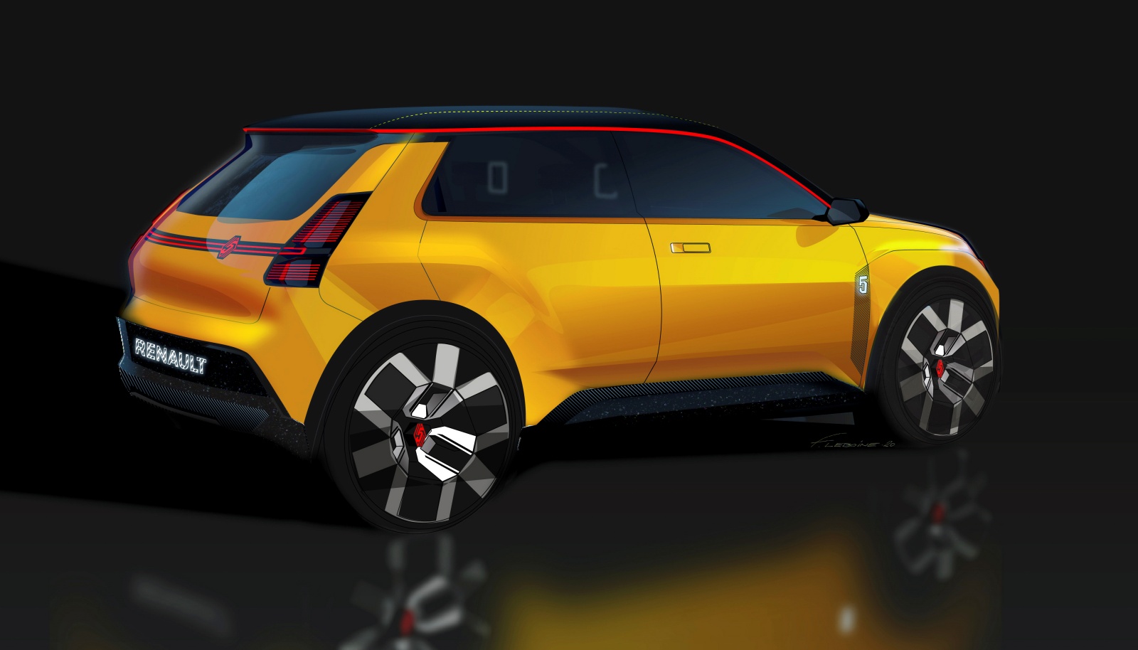 Renault 5 Prototype - tył