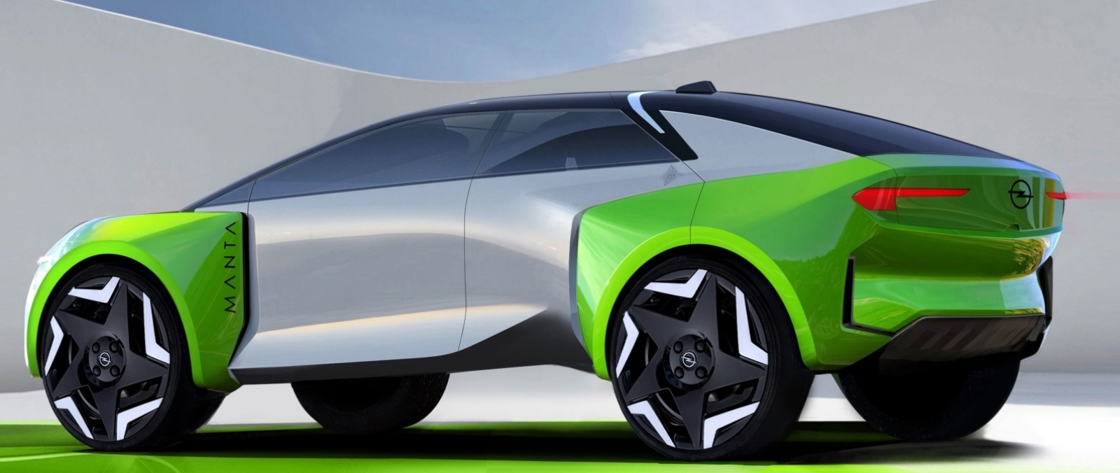 Opel Manta-e - szkic