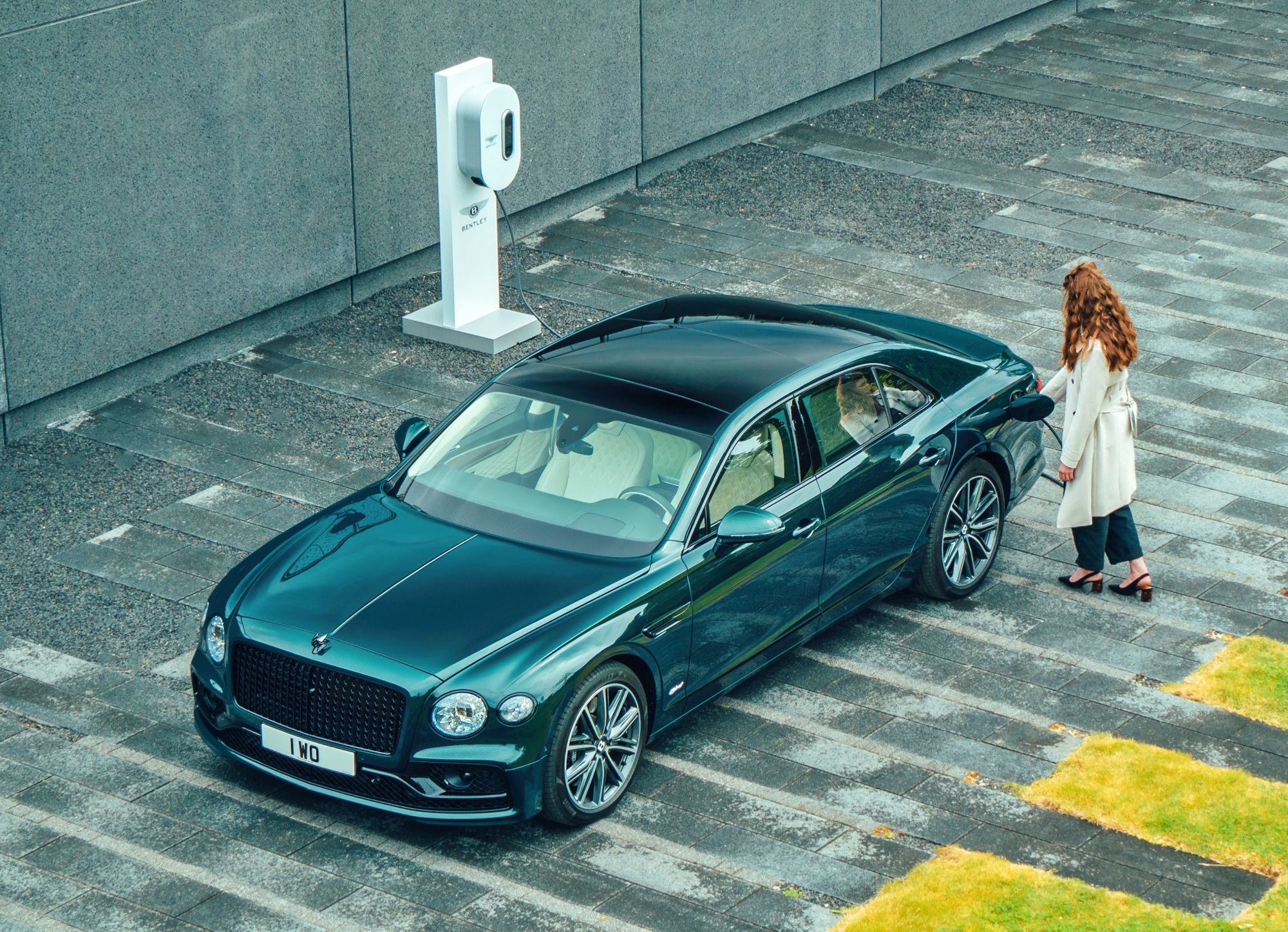 Bentley Continental Flying Spur Hybrid przód