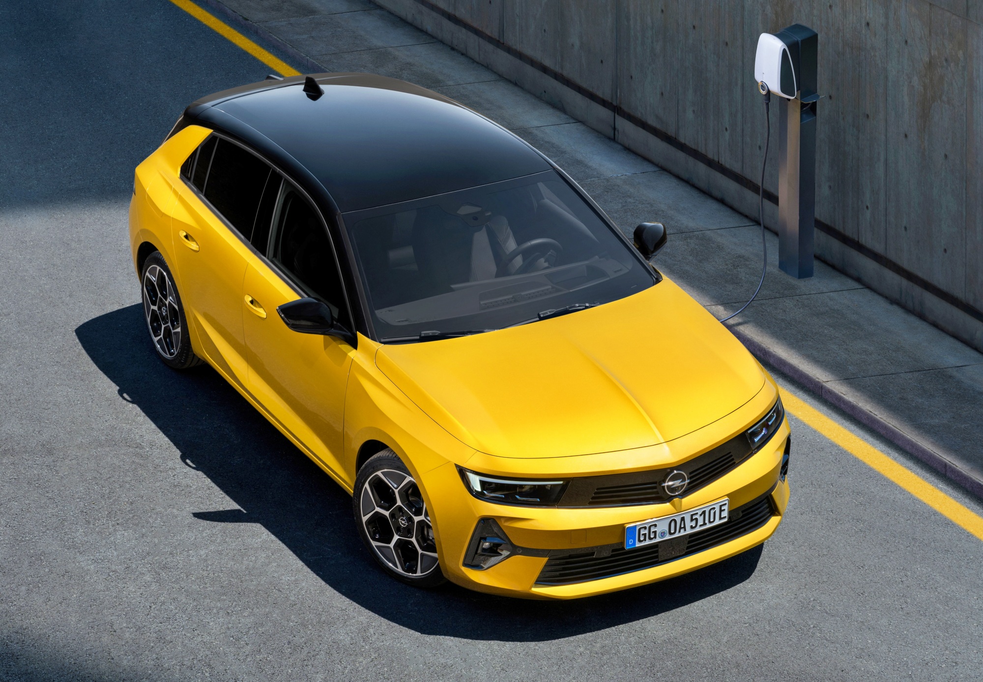 Opel Astra przód