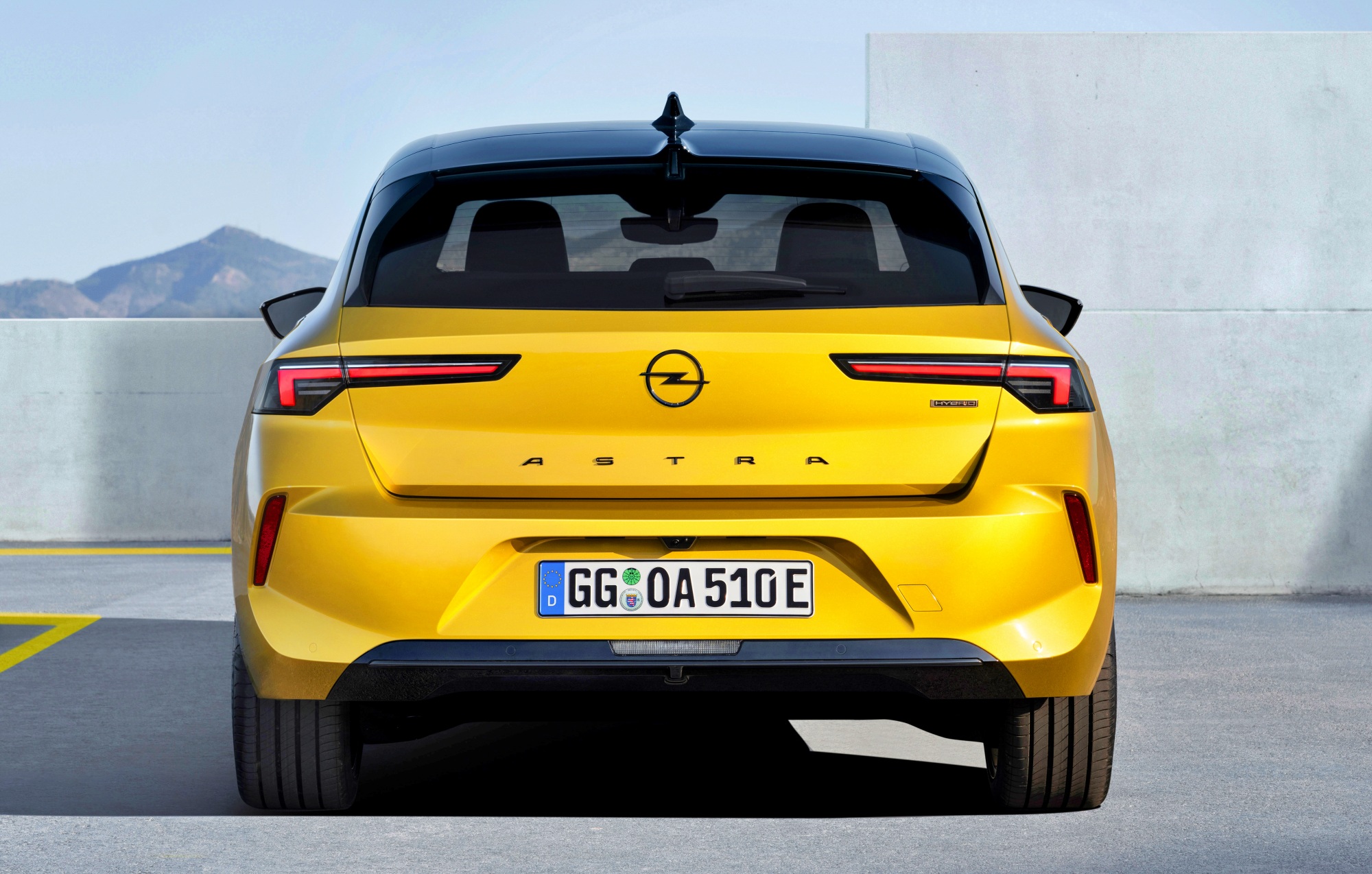 Opel Astra tył