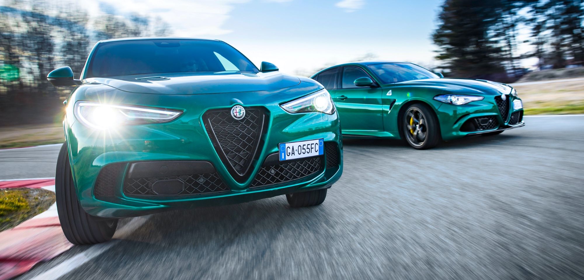 Alfa Romeo Stelvio i Giulia