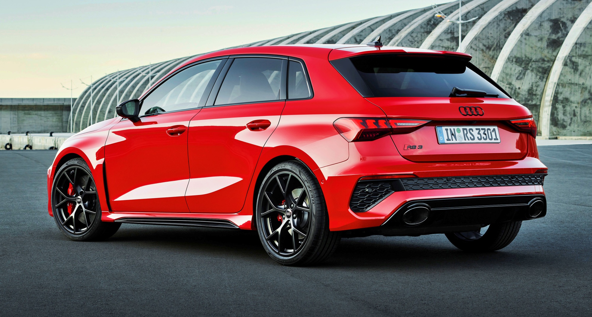 Audi RS 3 hatchback tył