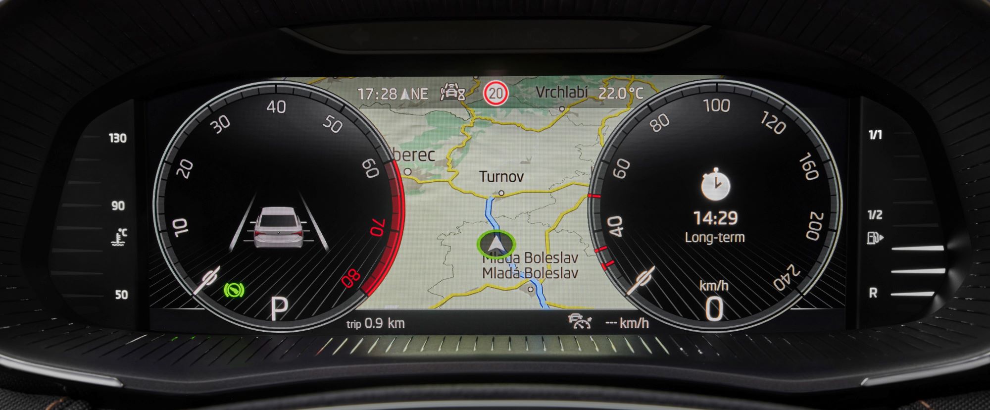 Skoda Fabia wskaźniki