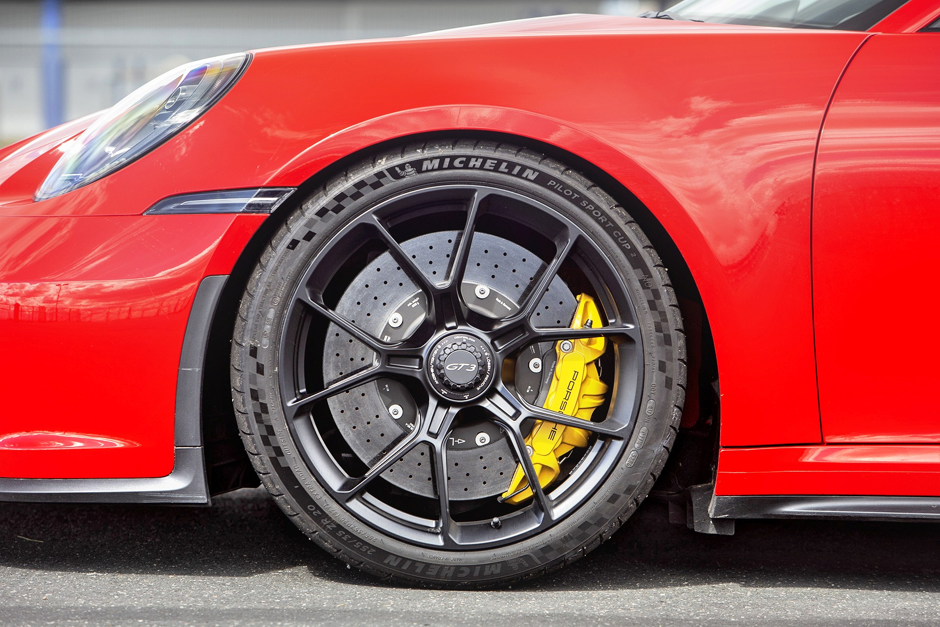 Porsche 911 GT3 - tarcza hamulcowa