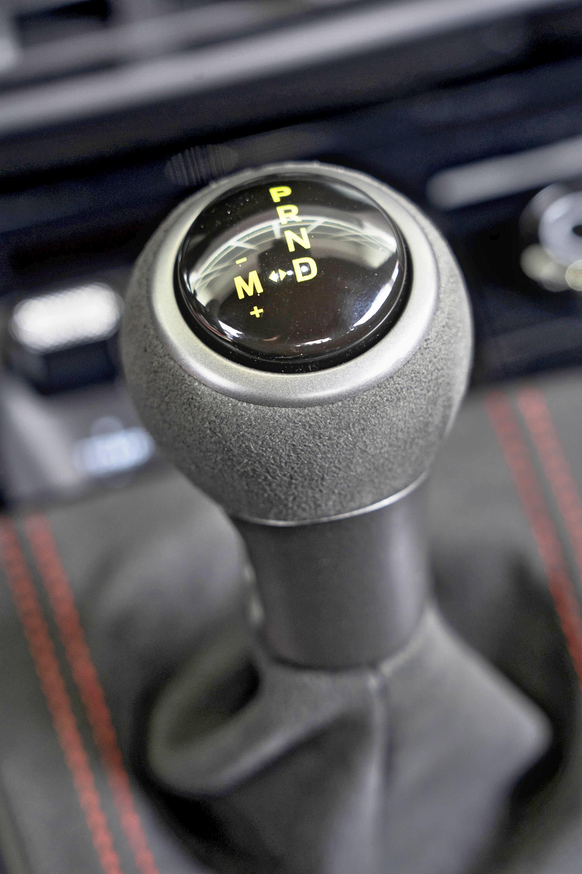 Porsche 911 GT3 - dźwignia automatu