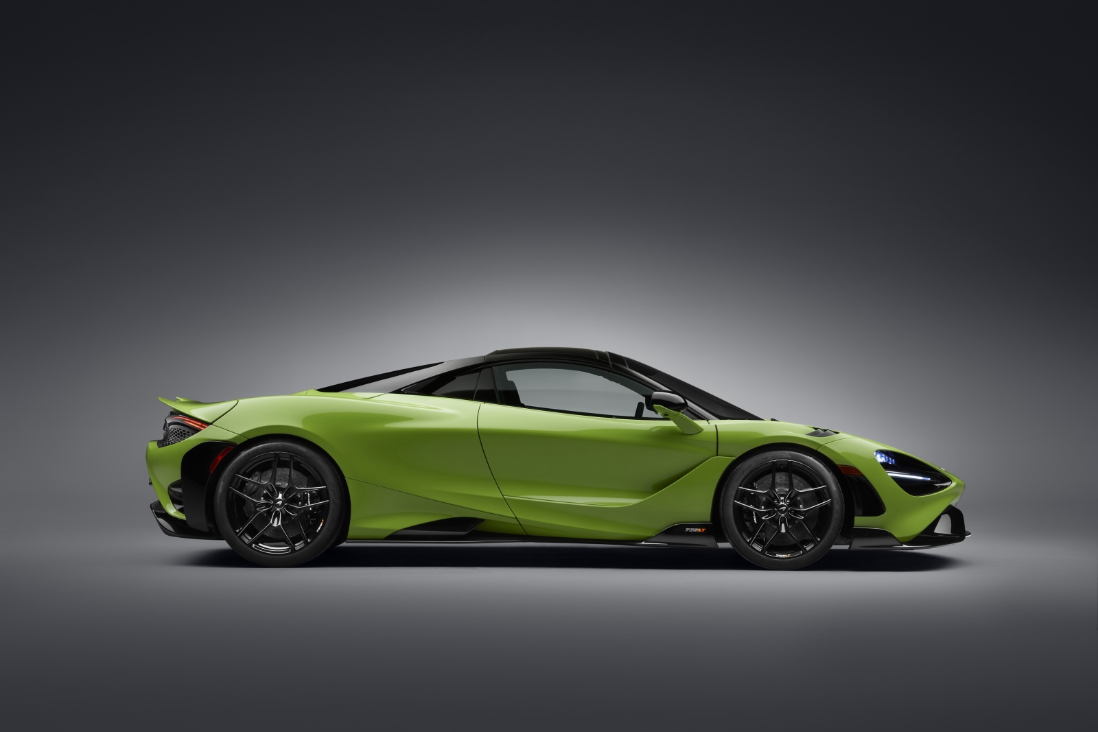 McLaren 765LT Spider - profil, bok