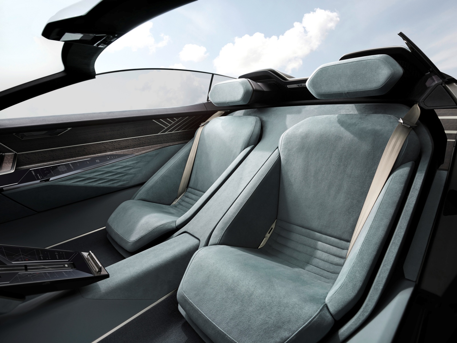 Audi skysphere concept - wnętrze, fotele