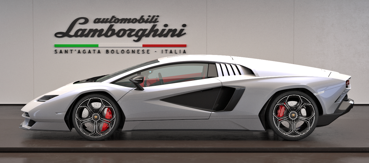 Lamborghini Countach LPI 800-4 bok