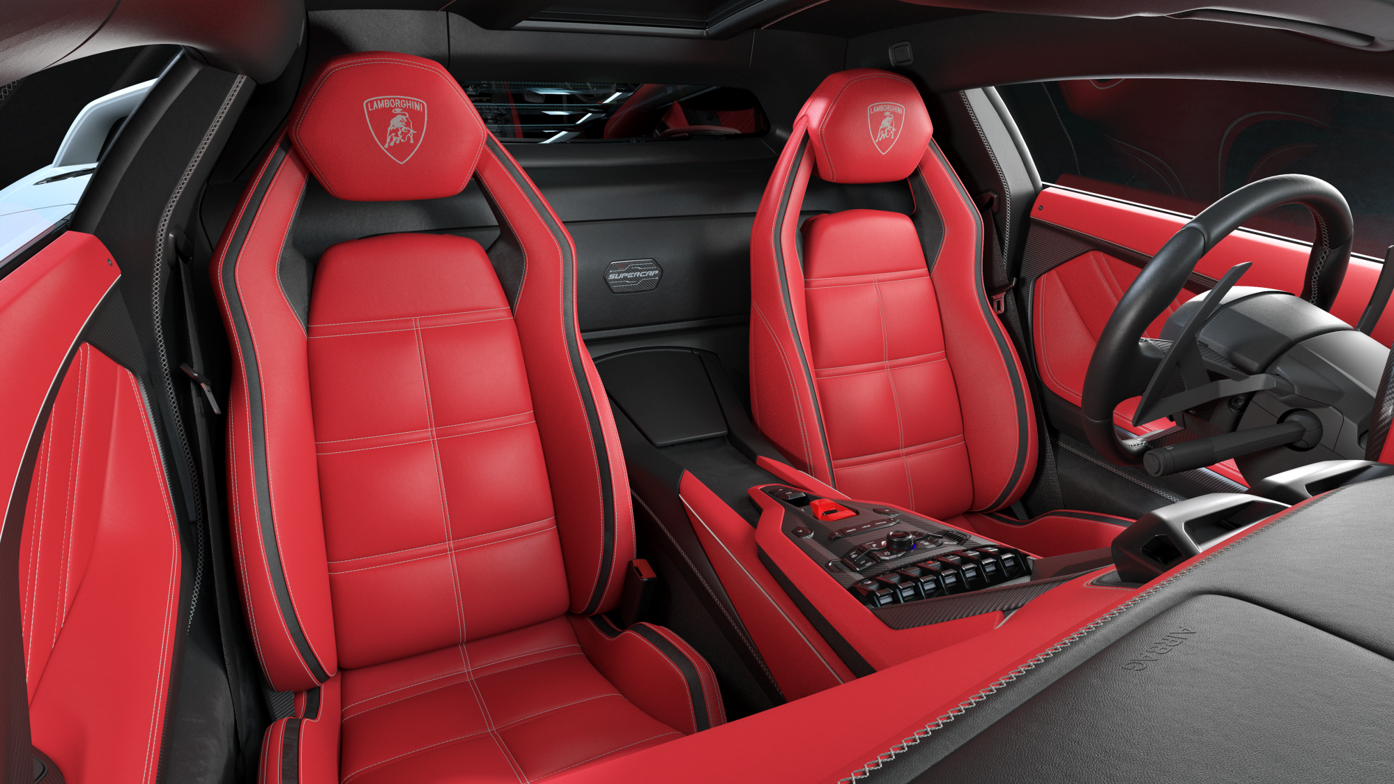 Lamborghini Countach LPI 800-4 fotele