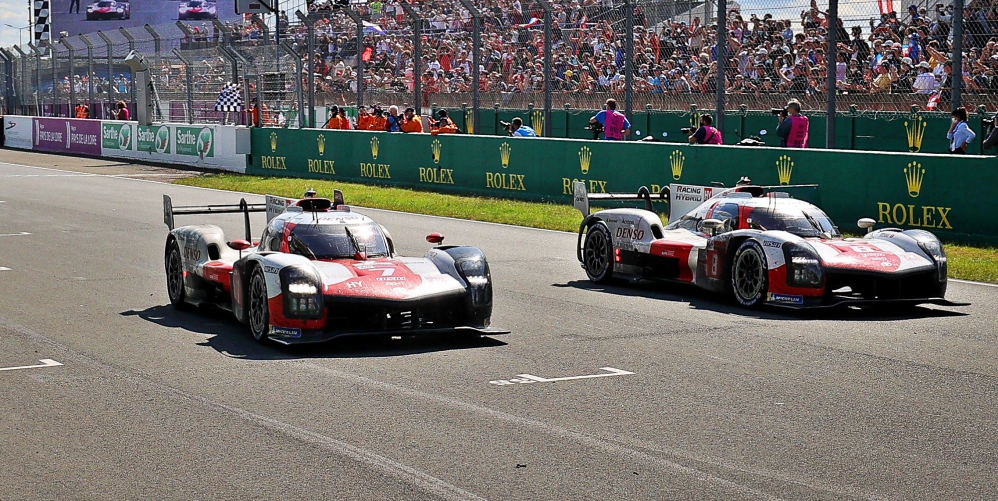 Toyota LeMans finisz