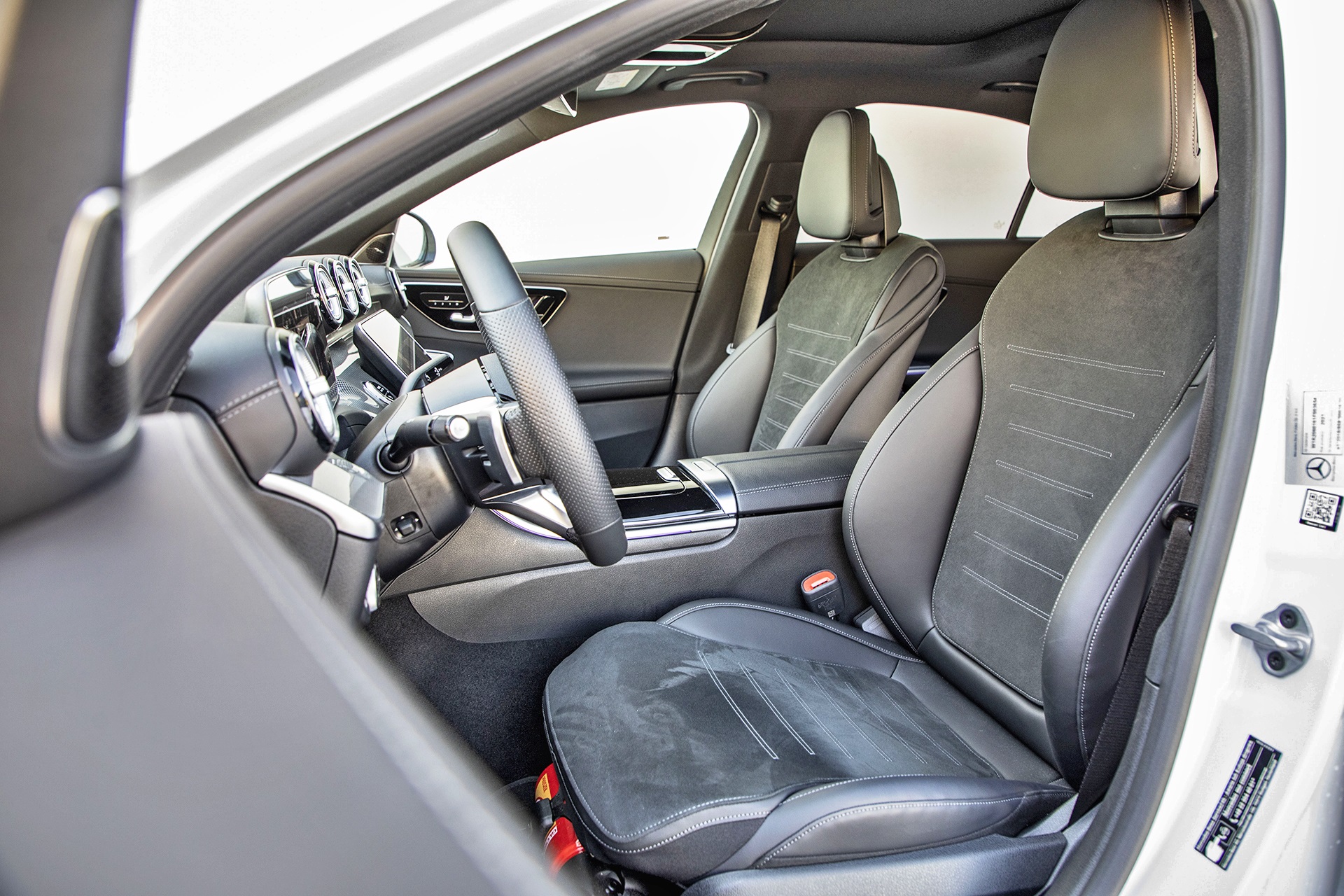 2021 Mercedes C220d - fotele