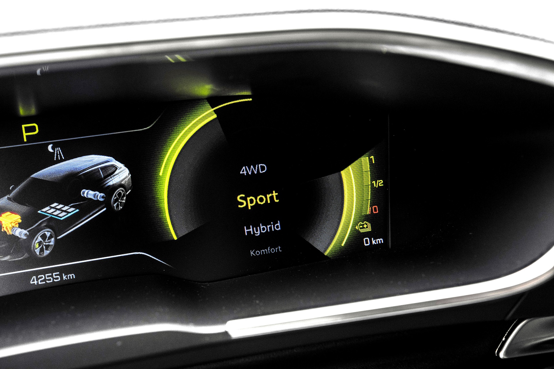 Peugeot 508 PSE SW - ekran