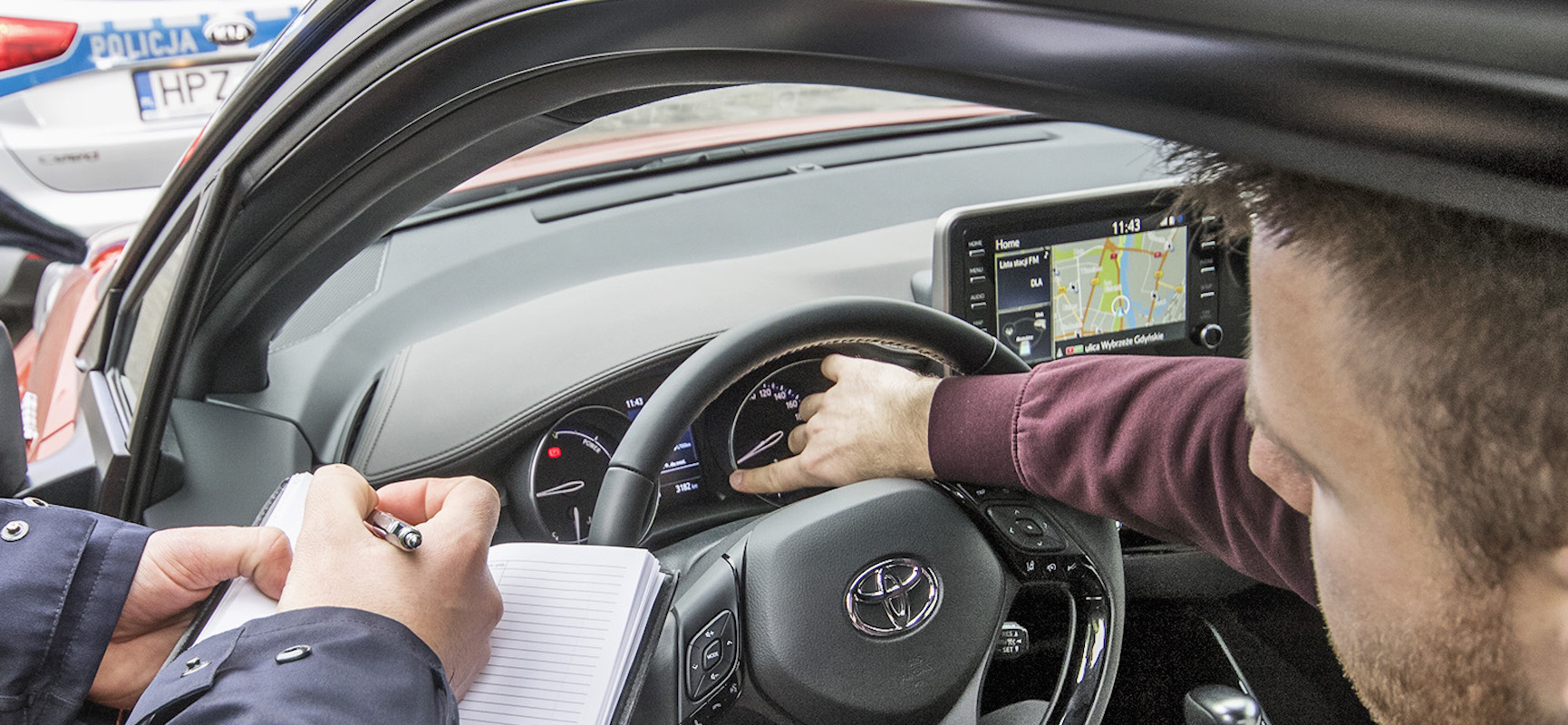 Spisywanie przebiegu auta