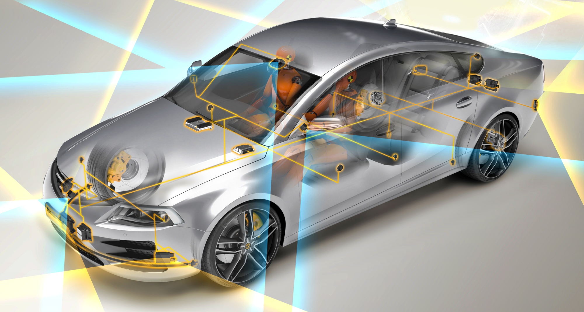 Continental pre-crash system