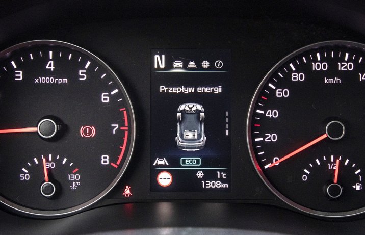 Kia Stonic 1.0 T-GDi MHEV 6iMT - zegary
