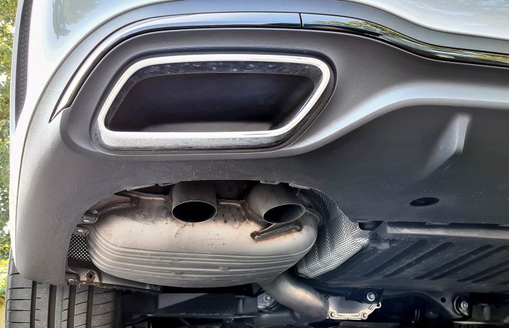 2021 Mercedes C 220 d - wydech