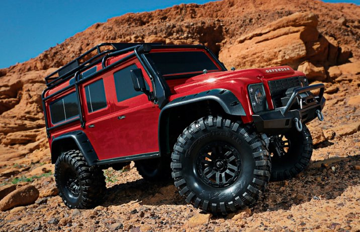 TRX-4 Land Rover Defender - przód